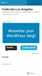 Mobile Screenshot of cultivatelosangeles.org